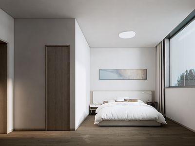 极简民宿客房