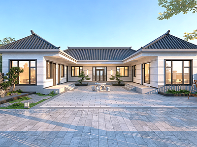 新中式四合院