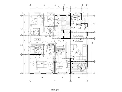 大平层 大平层平面施工图