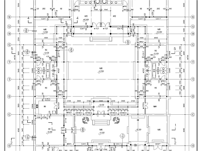 四合院 四合院施工图