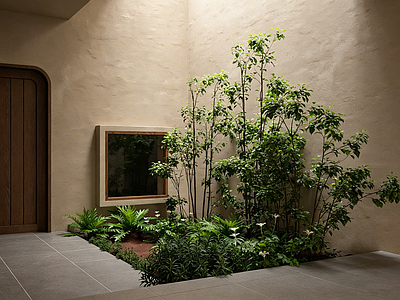 侘寂植物堆