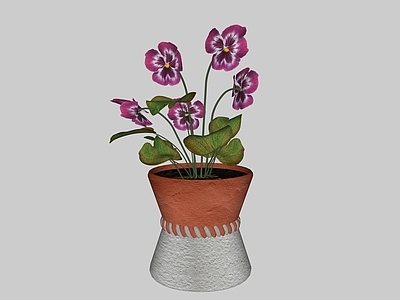 美式盆栽 盆栽绿植 植物摆件 室内 花盆