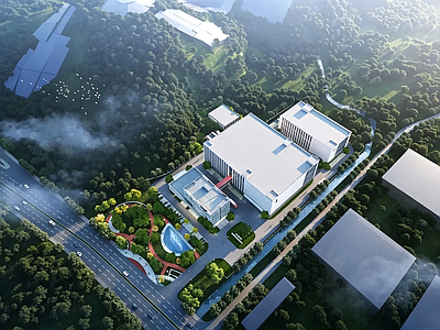 产业园建筑 食品深加工产业园 杨梅深加工产业园 产业园施工图 产业园全套图纸 产业园