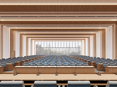 现代简约报告厅 大报告厅 大会议室 办公报告厅 学校报告厅 学术报告厅