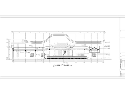 仿古建筑 中式仿古水榭连廊 新中式歇山飞檐亭 新中式漏窗景墙 挂落屏风美人靠