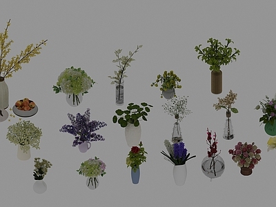 现代花盆