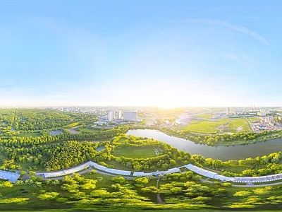 现代城市HDR