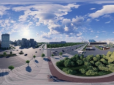 现代城市HDR