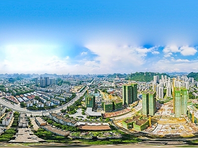 现代城市HDR