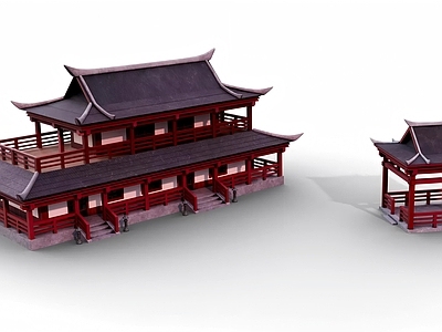 中式古建古建 古代宅邸