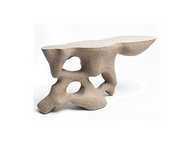 雕塑感有机现代其他桌子 异形玄关台 Stefan Bishop Formus Console