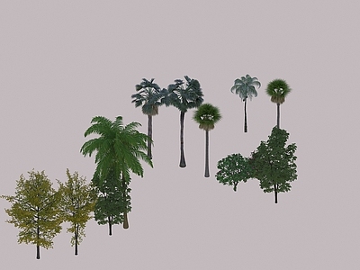 现代主义景观树