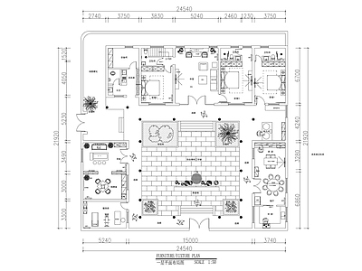 四合院 新中式四合院 三合院