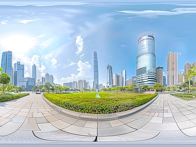 现代城市HDR