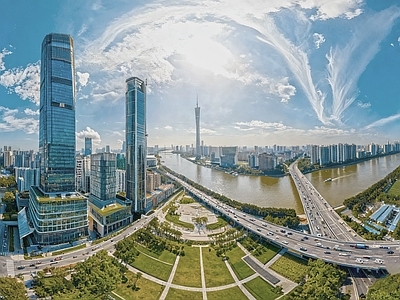 现代城市HDR