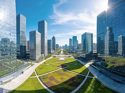 现代城市HDR