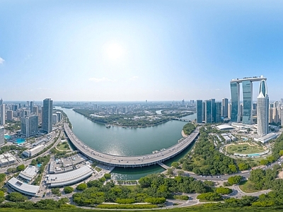 现代城市HDR