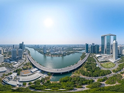 现代城市HDR