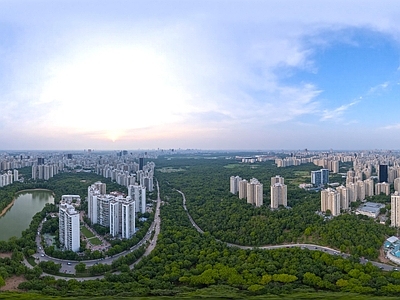 现代城市HDR