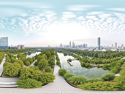 现代城市HDR