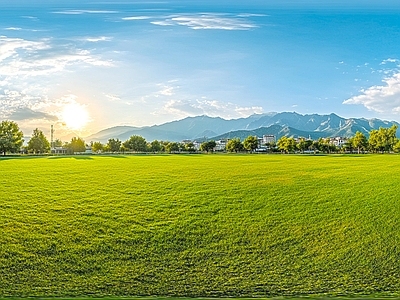 现代户外HDR