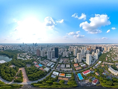 现代城市HDR