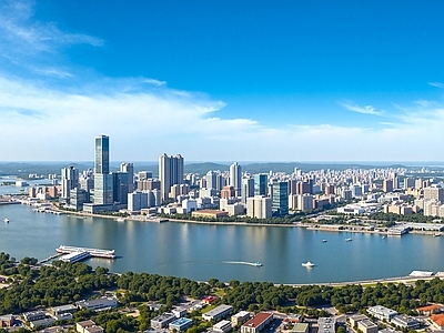 现代城市HDR