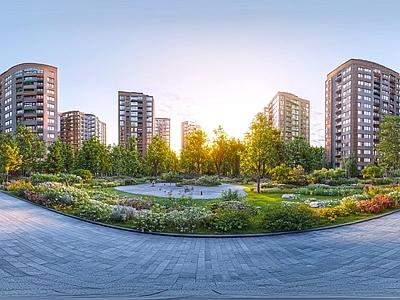 现代城市HDR
