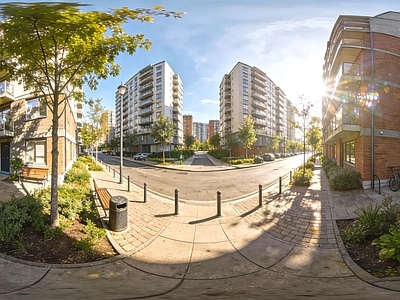 现代城市HDR
