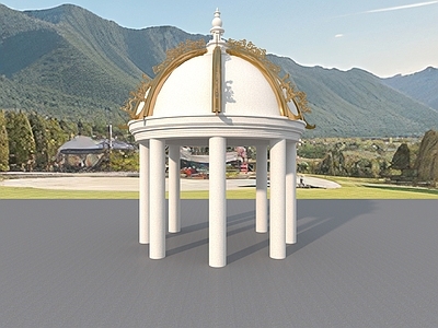 欧式古建艺术风格建筑