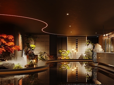 新中式酒店大堂