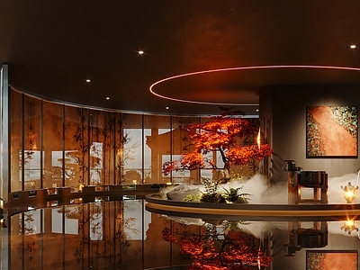 新中式酒店大堂