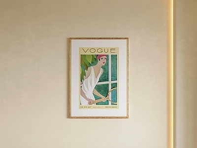 奶油风挂画