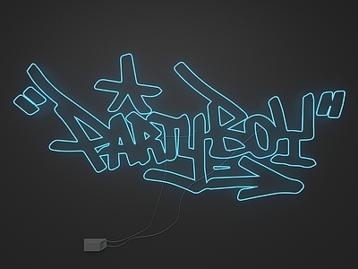 赛博朋克风霓虹灯