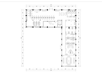 整体办公空间 服务中心办公室