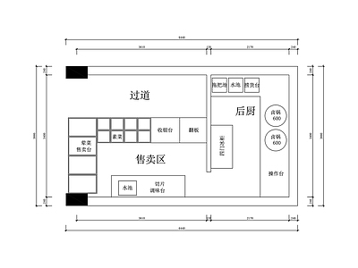 其他餐饮空间 熟食店 卤味店 小吃店 凉菜店
