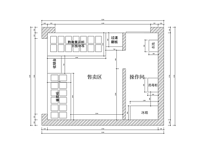 其他餐饮空间 熟食店 现代风格
