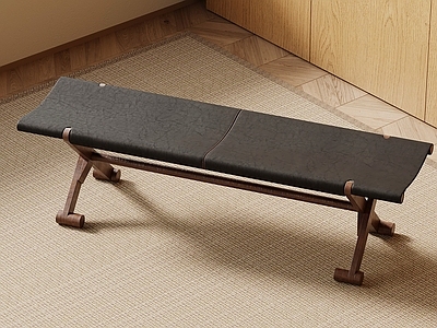 中古风换鞋凳