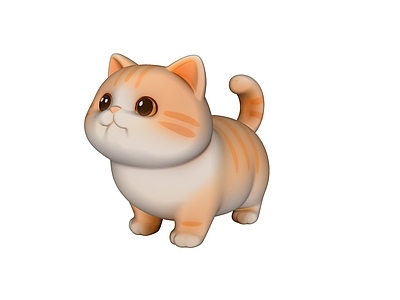 奶油风雕塑摆件 动物 猫 雕塑 摆件 手办