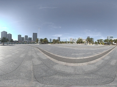 现代户外HDR