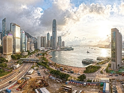 现代城市HDR