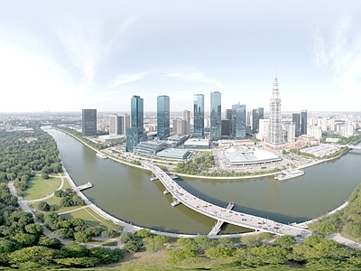 现代城市HDR