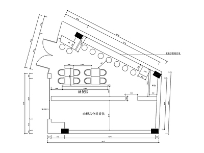 其他餐饮空间 餐饮店 现代风格 包子店布置图