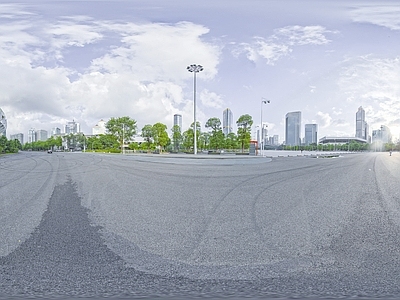 现代户外HDR