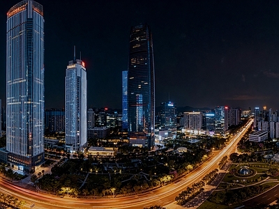 现代城市HDR