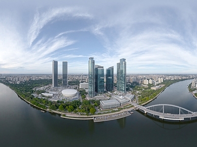 现代城市HDR