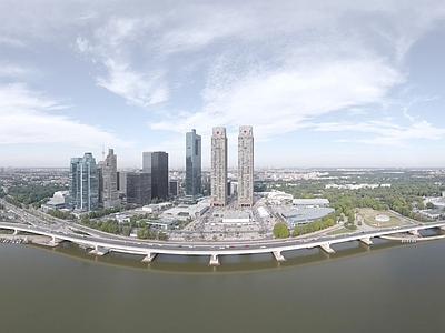 现代城市HDR