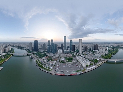 现代城市HDR