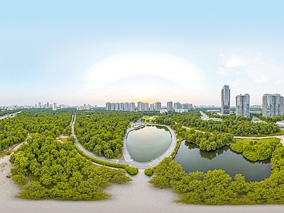 现代城市HDR