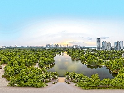 现代城市HDR